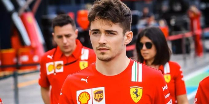 Formel-1-Pilot Charles Leclerc steht bei Ferrari unter Vertrag. Foto: Chris Putnam/ZUMA Wire/dpa charles leclerc