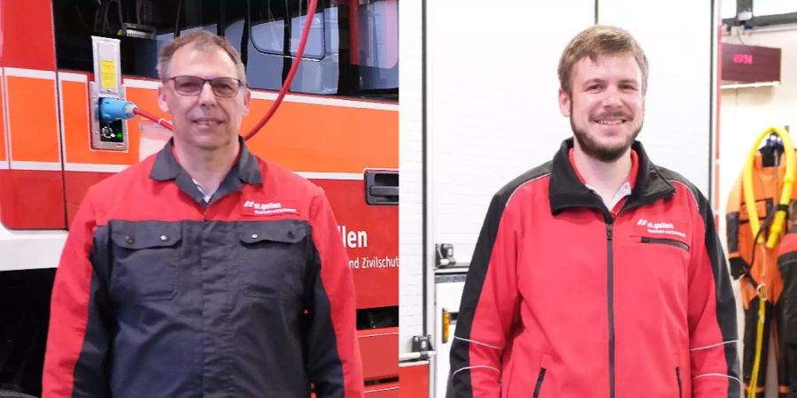 Marco Eggenberger _links_ und Udo Zanvit