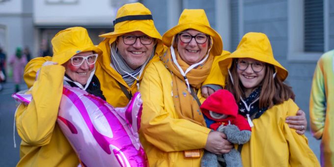 Karin, Erich, Sophie und Sabine