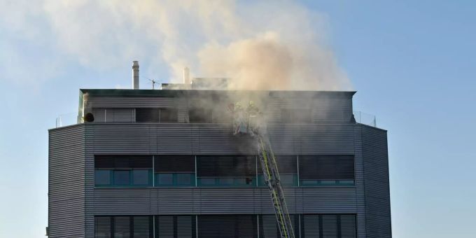 Totalschaden bei Wohnungsbrand – niemand verletzt.