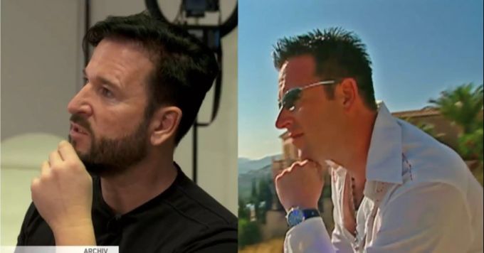Das Näschen des Wendlers sah zum Anfang seiner Karriere (rechts) noch ganz anders aus. wendler