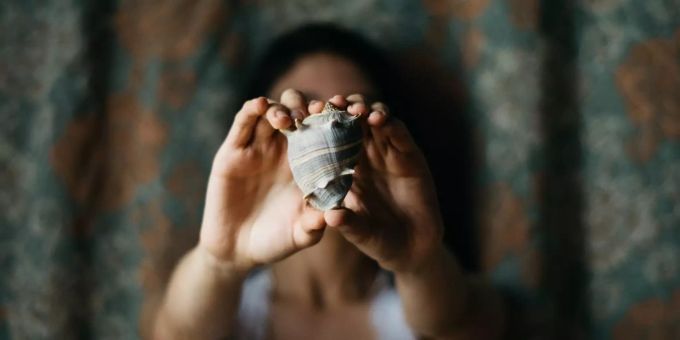 Muscheln können zum Putzen eingesetzt werden. Muschel