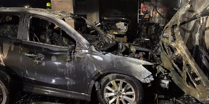 brand tiefgarasche