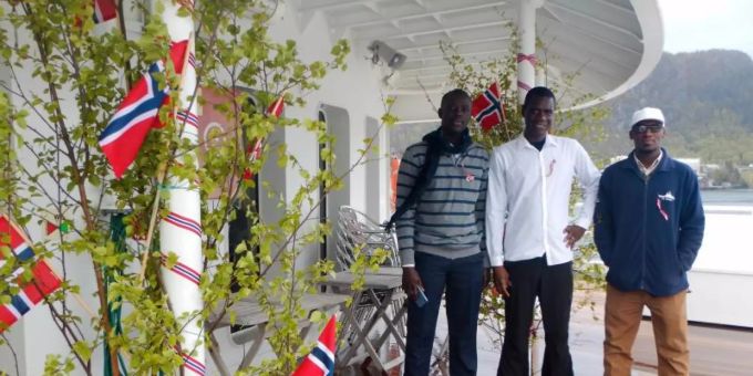 Das Forschungsschiff musste von der afrikanischen Küste zurück bis nach Norwegen fahren. Foto: Diana Zaera/Institute of Marine Research /dpa Das Forschungsschiff musste von der afrikanischen Küste zurück bis nach Norwegen fahren. Foto: Diana Zaera/Institute of Marine Research /dpa