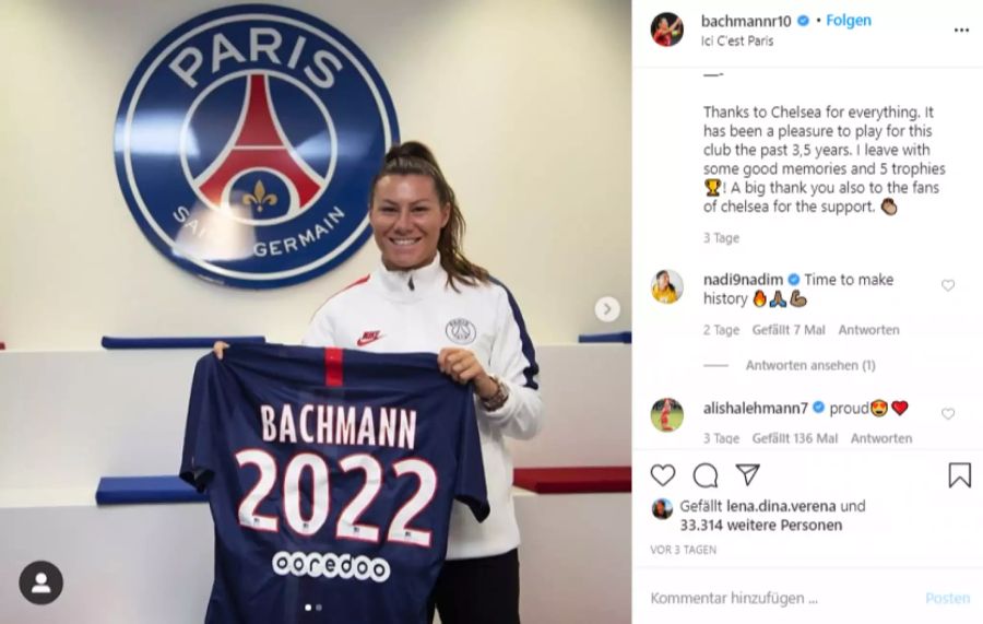 Ramona Bachmann PSG