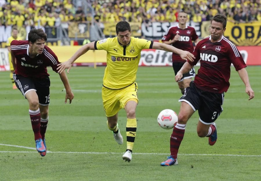 Es folgte der Wechsel zum 1. FC Nürnberg, für den er wiederum zwei Jahre spielte.