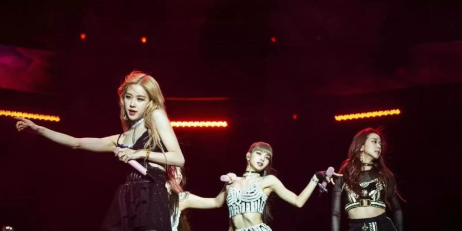 Blackpink beim "Coachella Music &amp; Arts" Festival 2019. Foto: Amy Harris/Invision/AP/dpa