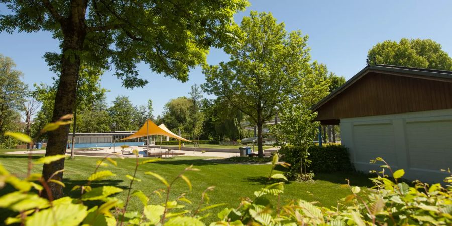 Freibad Oberdorf in Dübendorf.