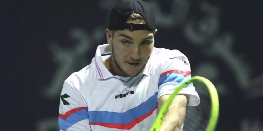 Ist gerne bereit, Einschränkungen bei den US Open in Kauf zu nehmen: Jan-Lennard Struff. Foto: Kamran Jebreili/AP/dpa