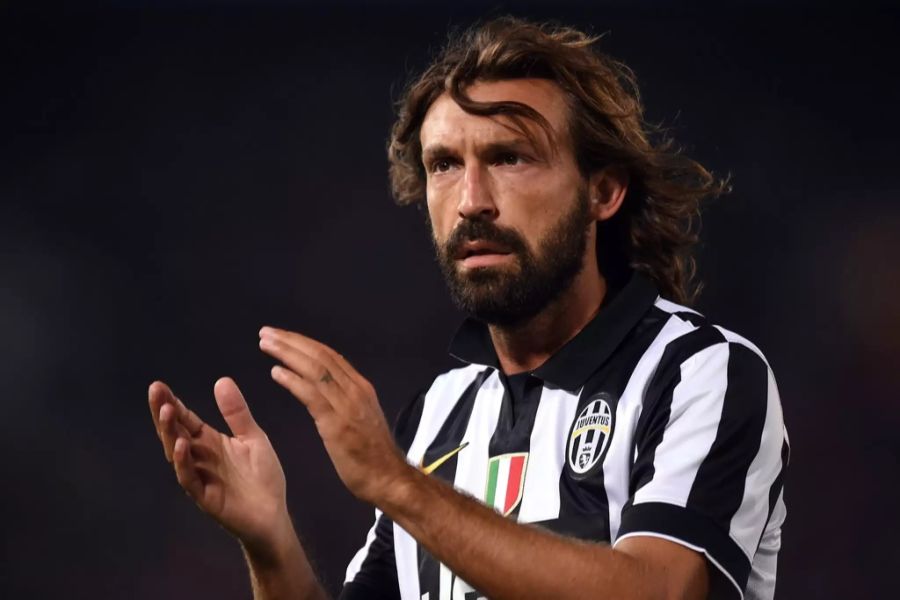 Andrea Pirlo spielte gegen Ende seiner Karriere auch noch bei Juventus.