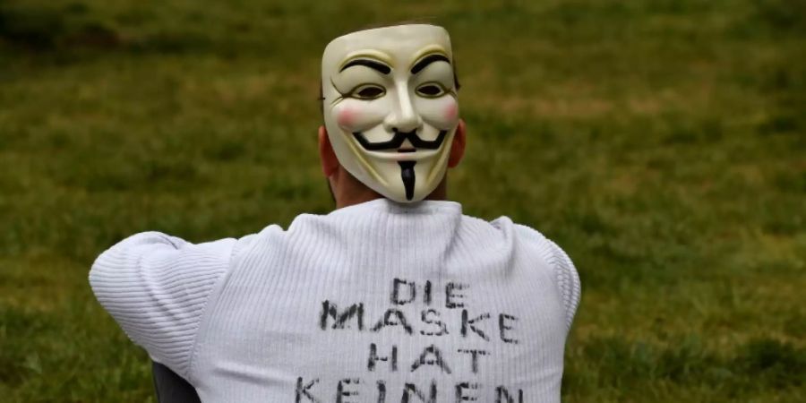 Demo in Berlin gegen Corona-Massnahmen