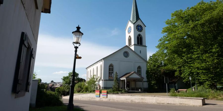 Die reformierte Kirche in Wangen bei Dübendorf.