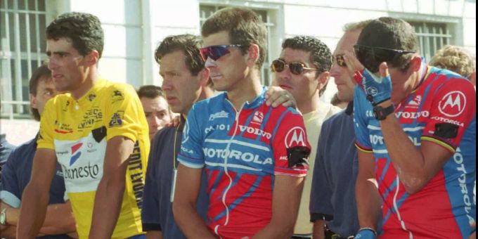 Tour de France 1995 - Fabio Casartelli stürzte in den Tod