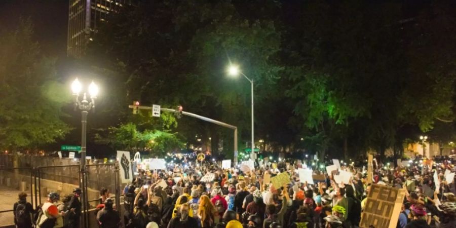 Demonstration in Portland