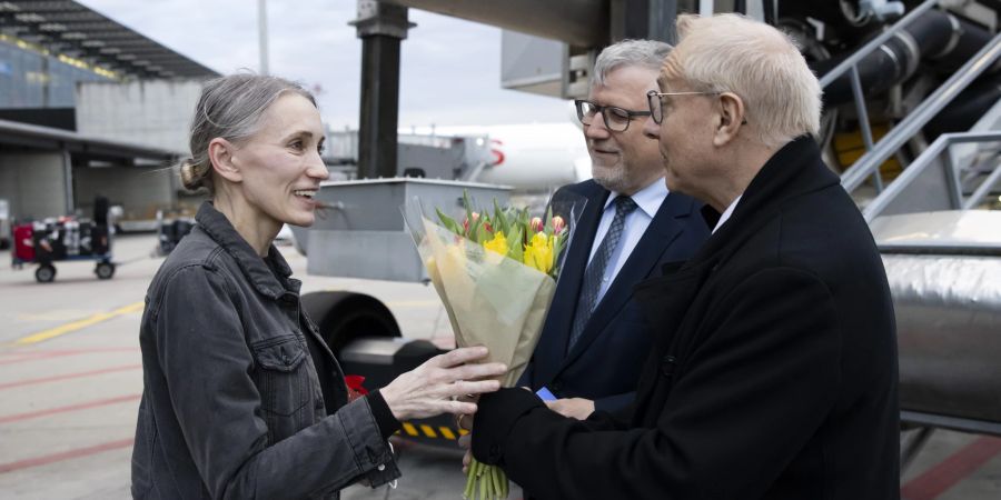 SCHWEIZ NATALLIA HERSCHE FREILASSUNG