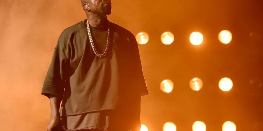 Kanye West bei einem Auftritt in Las Vegas