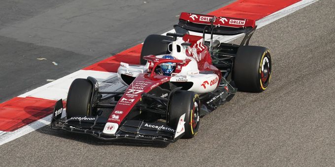 Der Alfa Romeo C42 kommt 2022 in der Formel 1 zum Einsatz. Alfa Romeo Formel 1