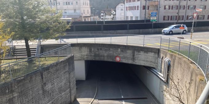 Die Badstrassenunterführung in Seewen wird saniert Sanierungsarbeiten an der Badstrassenunterführung in Seewen