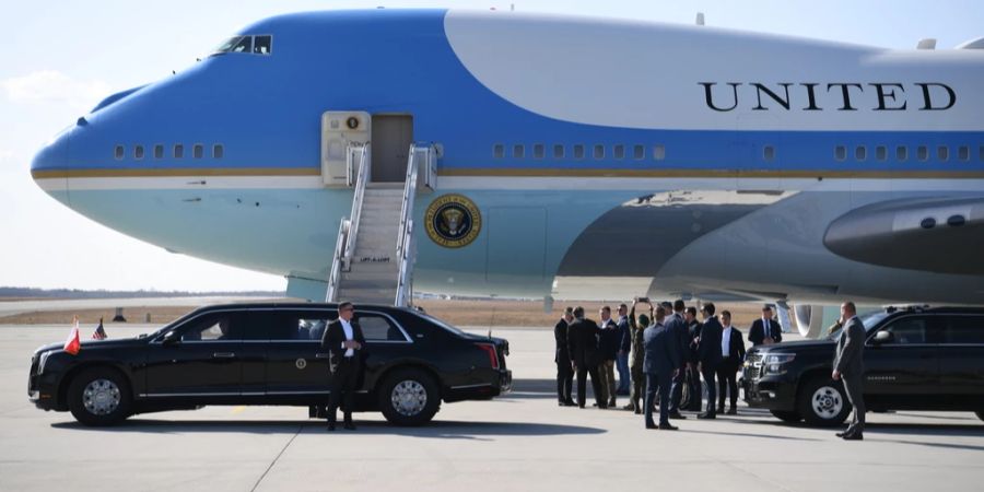 Biden in Polen.