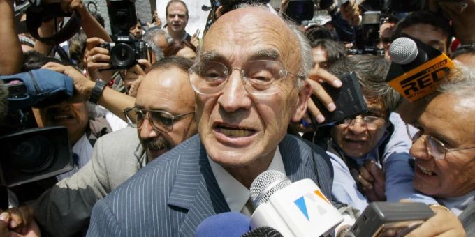 Der frühere Präsident Mexikos, Luis Echeverría. Luis Echeverría