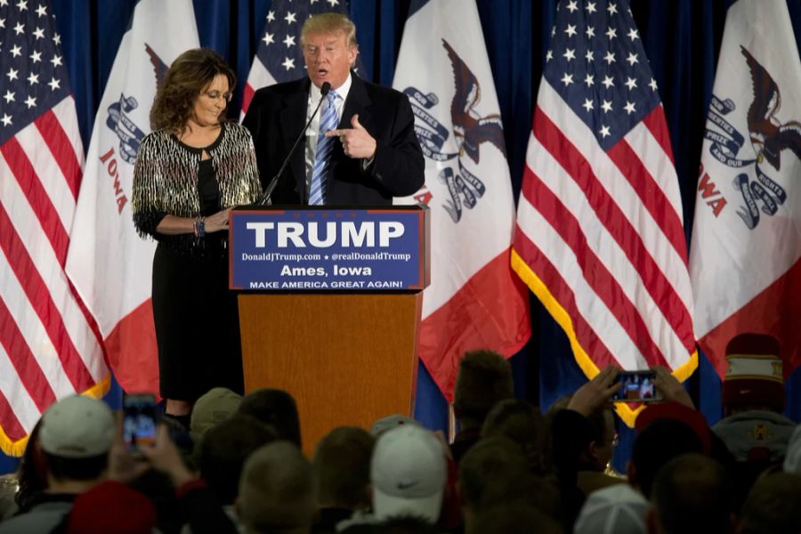 sarah palin donald trump