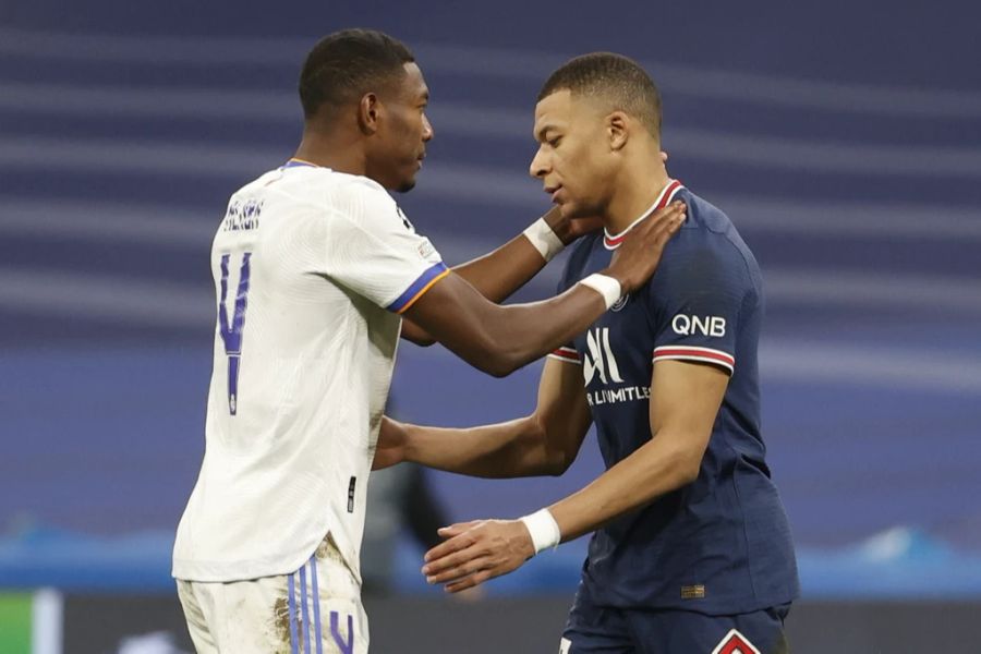 Enttäuschte Miene bei Kylian Mbappé nach dem Champions-League-Out gegen Real.