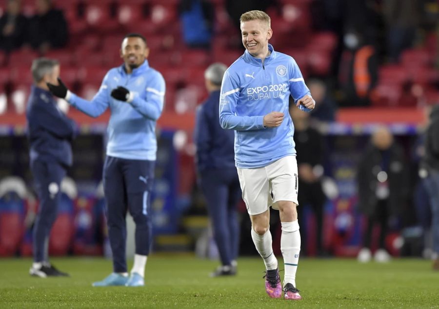 Zinchenko steht bei Manchester City unter Vertrag.