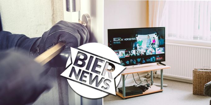 Achtung, Einbrecher! - Mann ruft Polizei – dabei läuft der Fernseher...