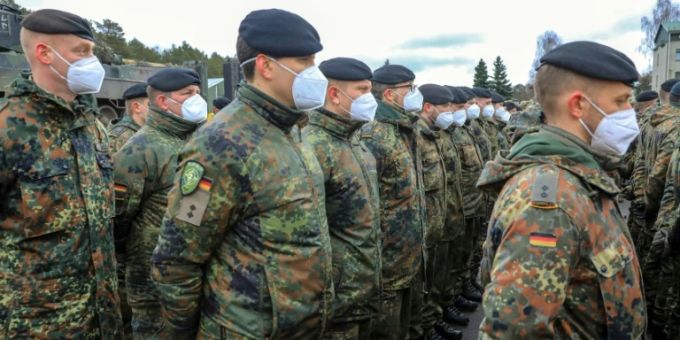 Bundeswehrsoldaten in Litauen Bundeswehrsoldaten in Litauen