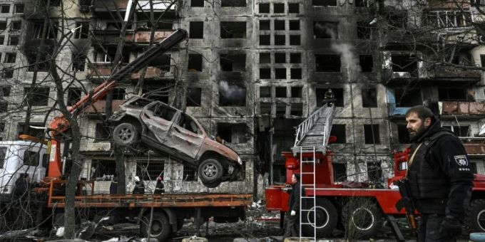 Zerstörungen in der Ukraine vermögen