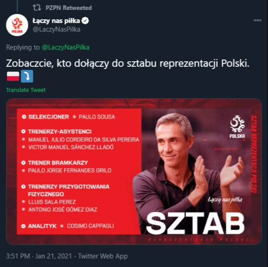 polnische Fussballnationalmannschaft