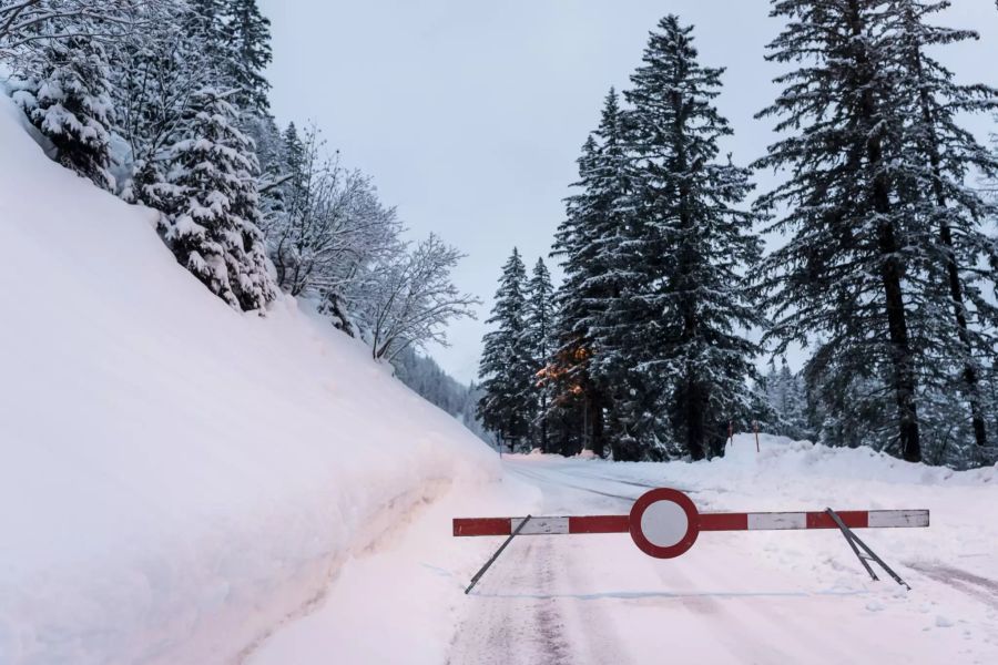 Winterwetter in der Schweiz