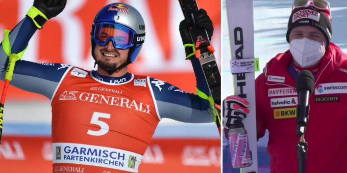 Zweiter in Garmisch - Beat Feuz: «Paris war heute schwer zu schlagen»