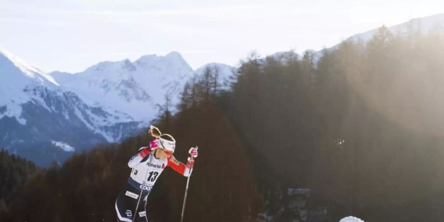 Die 15. Auflage der Tour de Ski startet am Neujahrstag in Val Müstair in der Schweiz. Foto: Fredrik Varfjell/Bildbyran via ZUMA Press/dpa