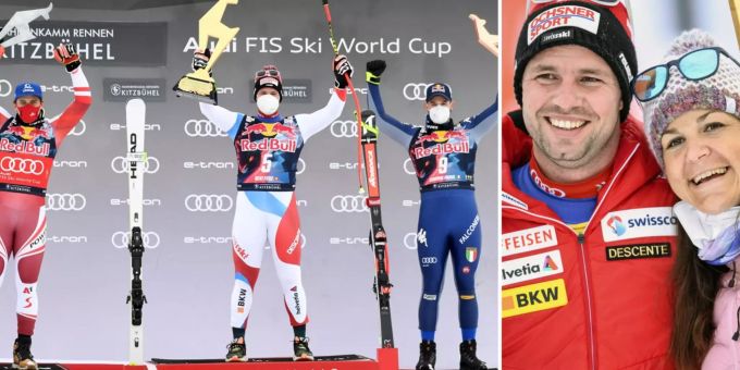 1. Sieg in Kitz - Beat Feuz: «Bin stolz, konnte ich ans Limit gehen»
