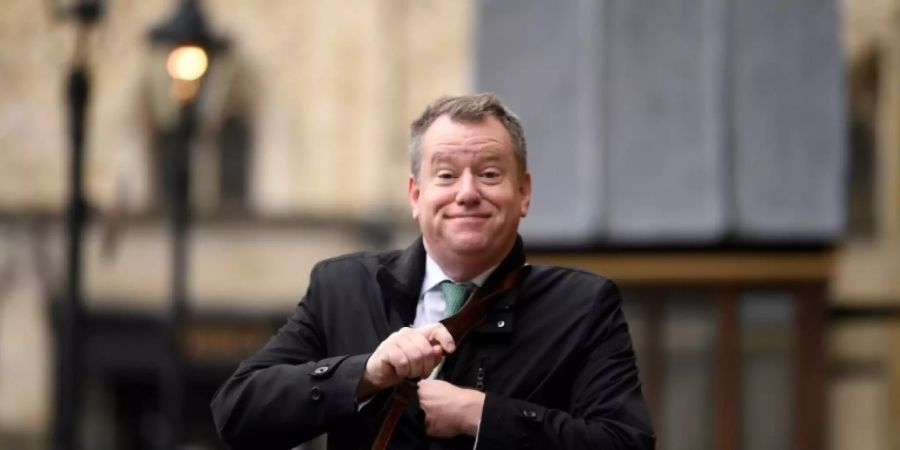 David Frost am Freitag in London