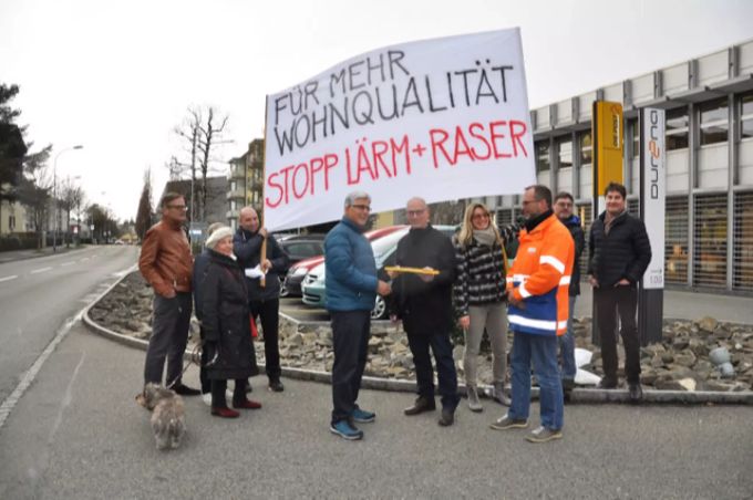 Petition für mehr Wohnqualität 2019. SP Lenzburg-Ammerswil