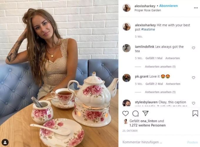 Alexis Sharkey war laut ihrer Freundin eine «Social-Media-Königin». Alexis Sharkey