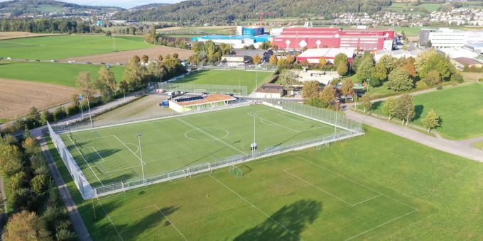 FC Villmergen, Sportanlage Badmatte. FC Villmergen, Sportanlage Badmatte.