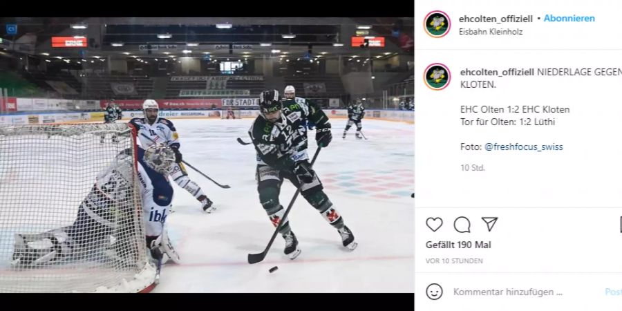 ehc olten -ehc kloten