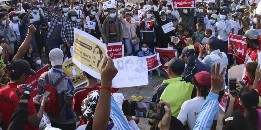 myanmar protest