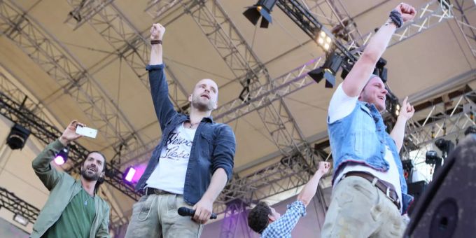 Sonst steht er mit «voXXclub» auf der Bühne: Stefan Raaflaub. voXXclub