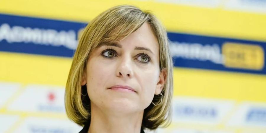 Erhält mit den Rhein-Neckar Löwen staatliche Coronahilfe: Geschäftsführerin Jennifer Kettemann. Foto: Uwe Anspach/dpa
