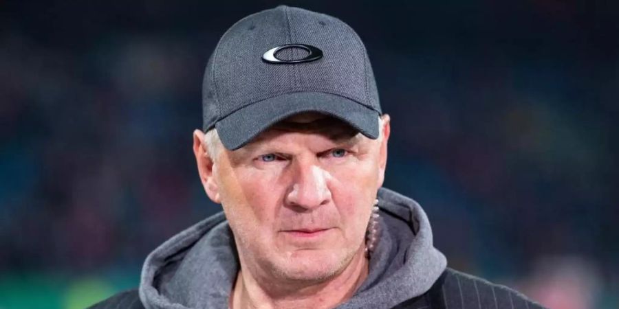 Stefan Effenberg hat sich zu der Personalie Marco Rose geäussert. Foto: Guido Kirchner/dpa