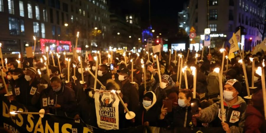 Demonstration in Paris