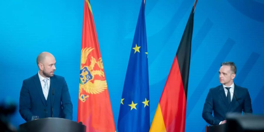 Maas und Radulovic im Auswärtigen Amt