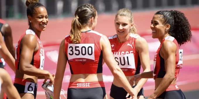 Olympia, Tag 13 - 4x100-Meter-Staffel stark, Beach-Duo verpasst Final