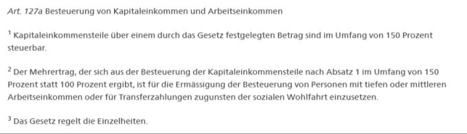 Diese Änderungen sieht die 99%-Initiative vor. 99%-Initiative