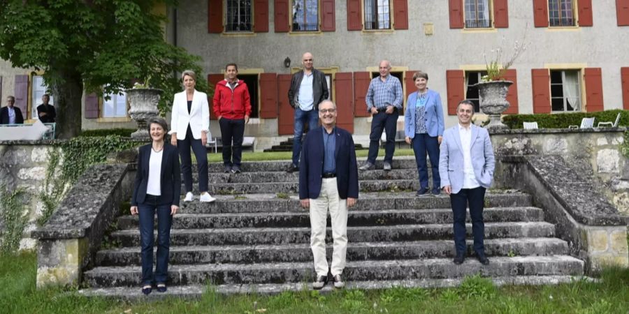 Bundesrat Ausflug La Lance