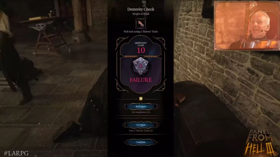 Larian Studios Würfelsystem